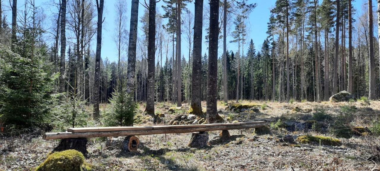Davids Stuga Klassbol Bagian luar foto