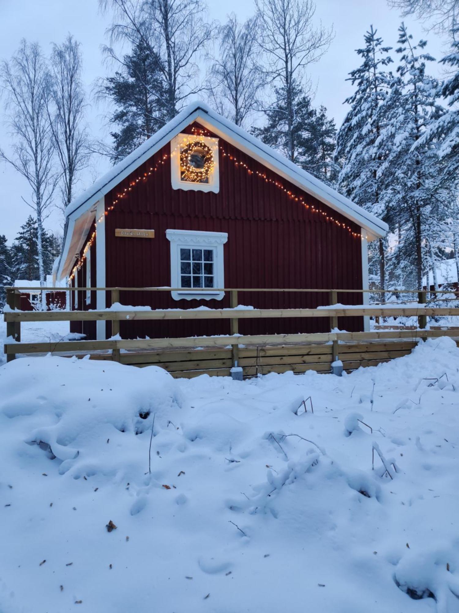 Davids Stuga Klassbol Bagian luar foto